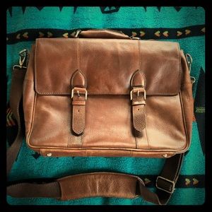 British Belt Company Messenger Bag (Leather)